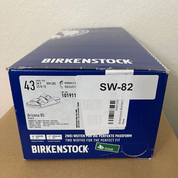 Birkenstock Men's Arizona Vegan Synthetics Sandals | Men’s 10 | NEW - Picture 9 of 9